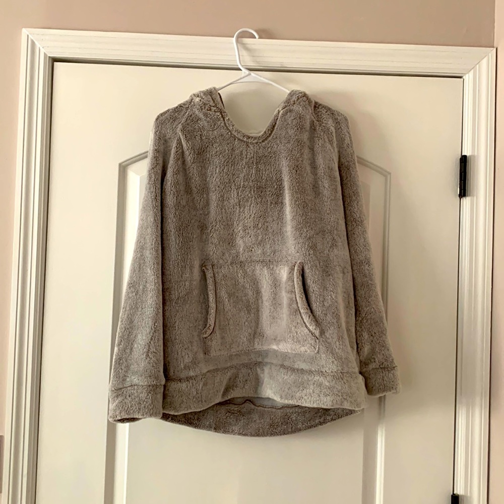Super comfortable and cozy plush hoodie